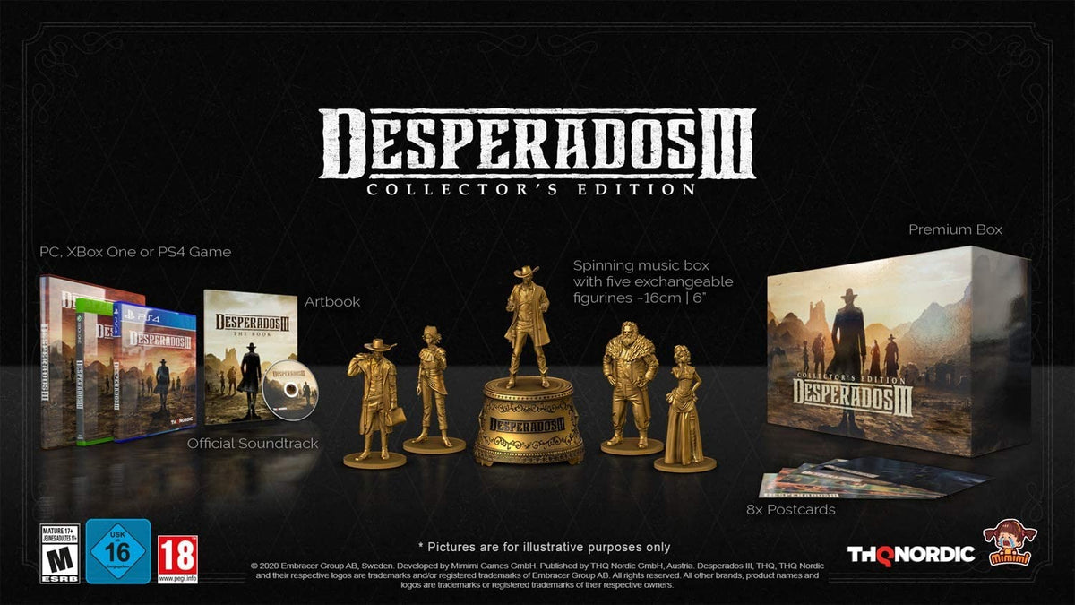 Desperados III Collector's Edition - No Game