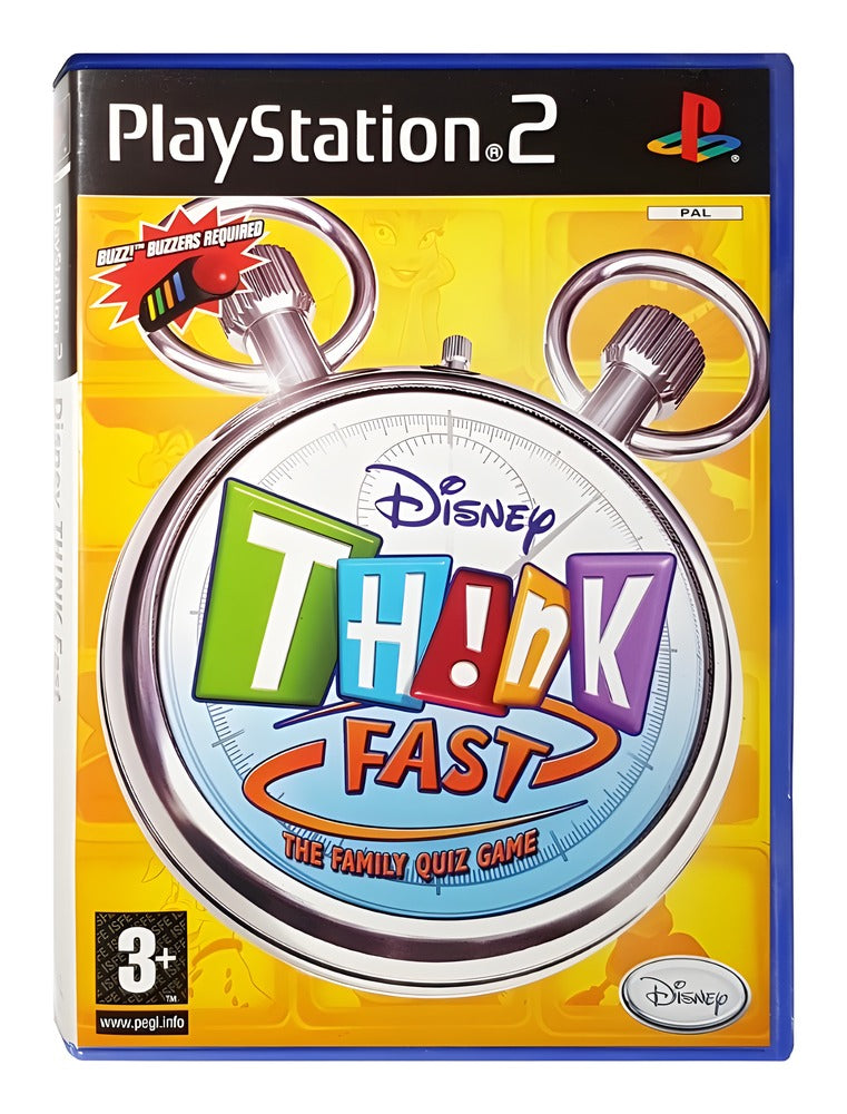 Disney's Think Fast - PlayStation 2 PS2