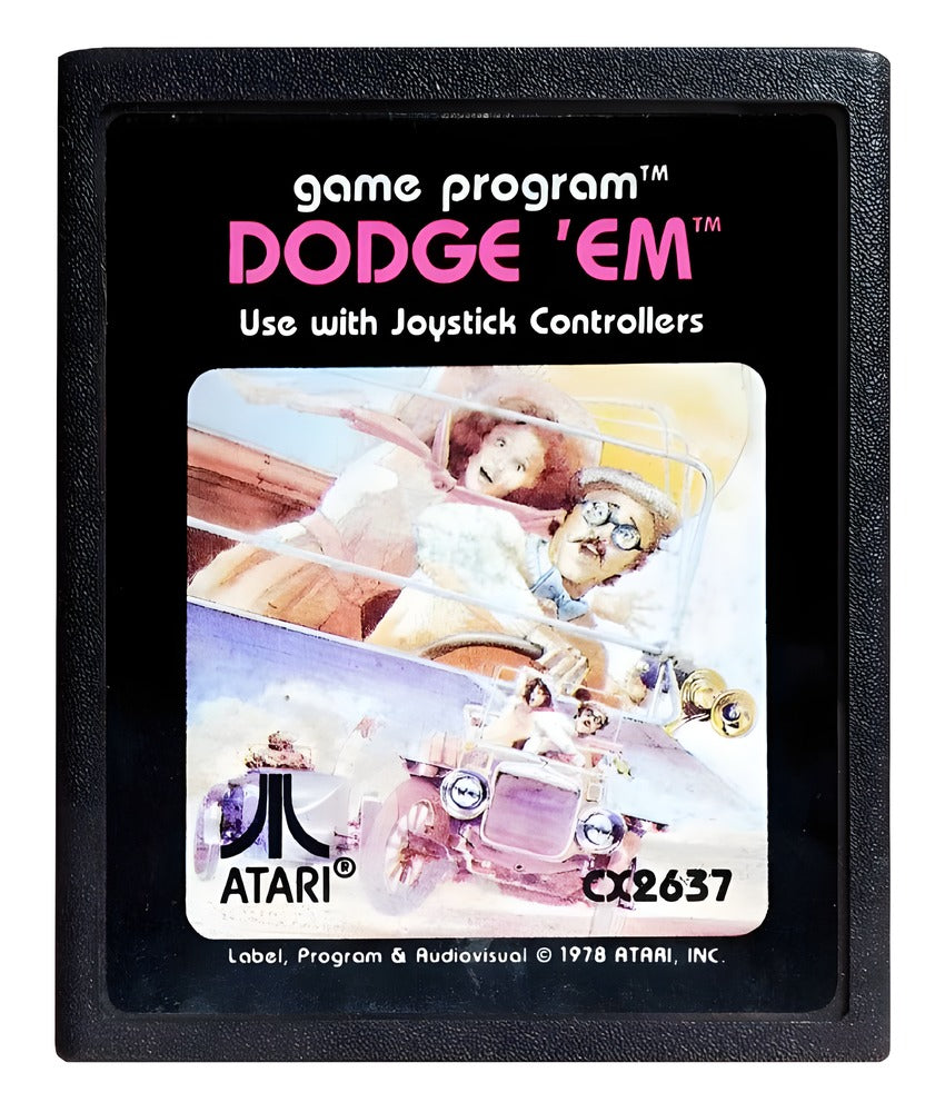 Dodge 'Em - Atari 2600 (Cartridge)