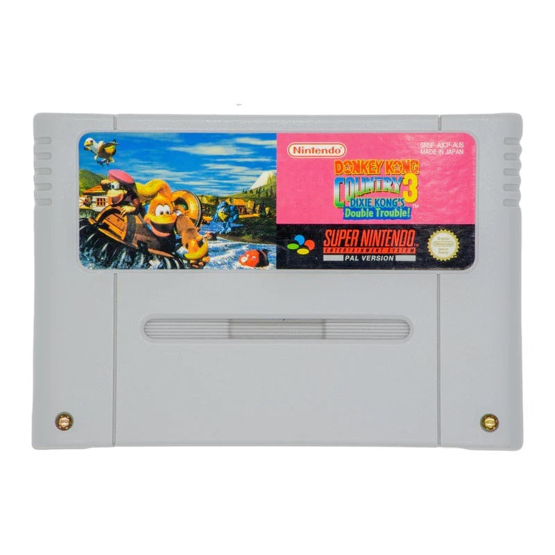 Donkey Kong Country 3: Dixie Kong's Double Trouble! - SNES (Cartridge)