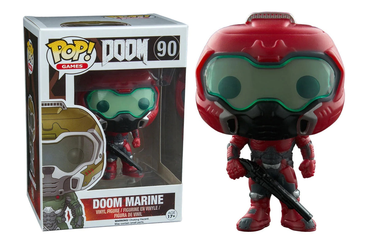 Doom - Doom Marine red #90 Pop! Vinyl Figure