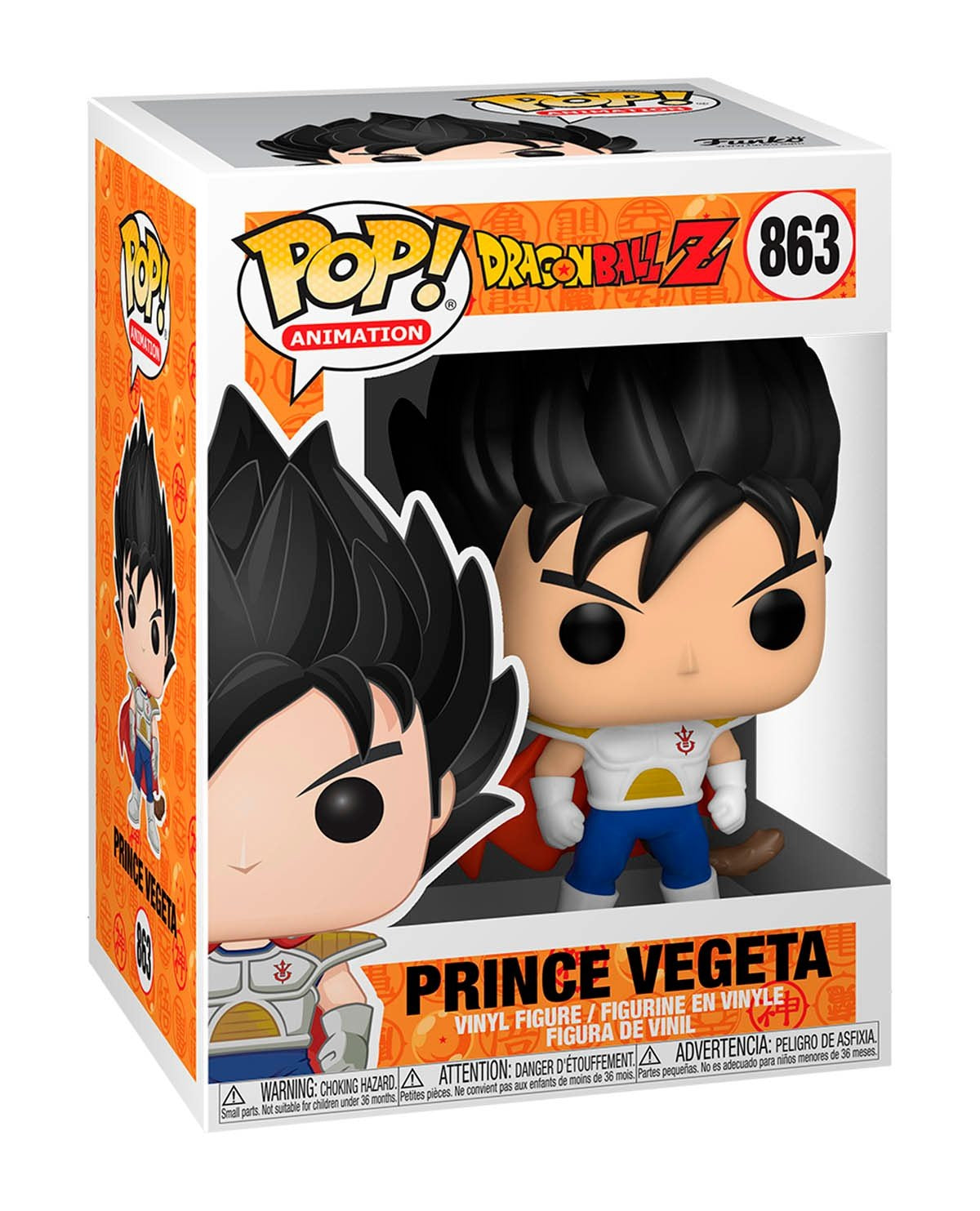 Dragon Ball Z - Prince Vegeta #863 Pop! Vinyl Figure