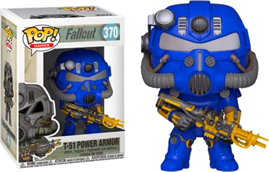 Fallout - T-51 Power Armour Blue #370 Pop! Vinyl Figure