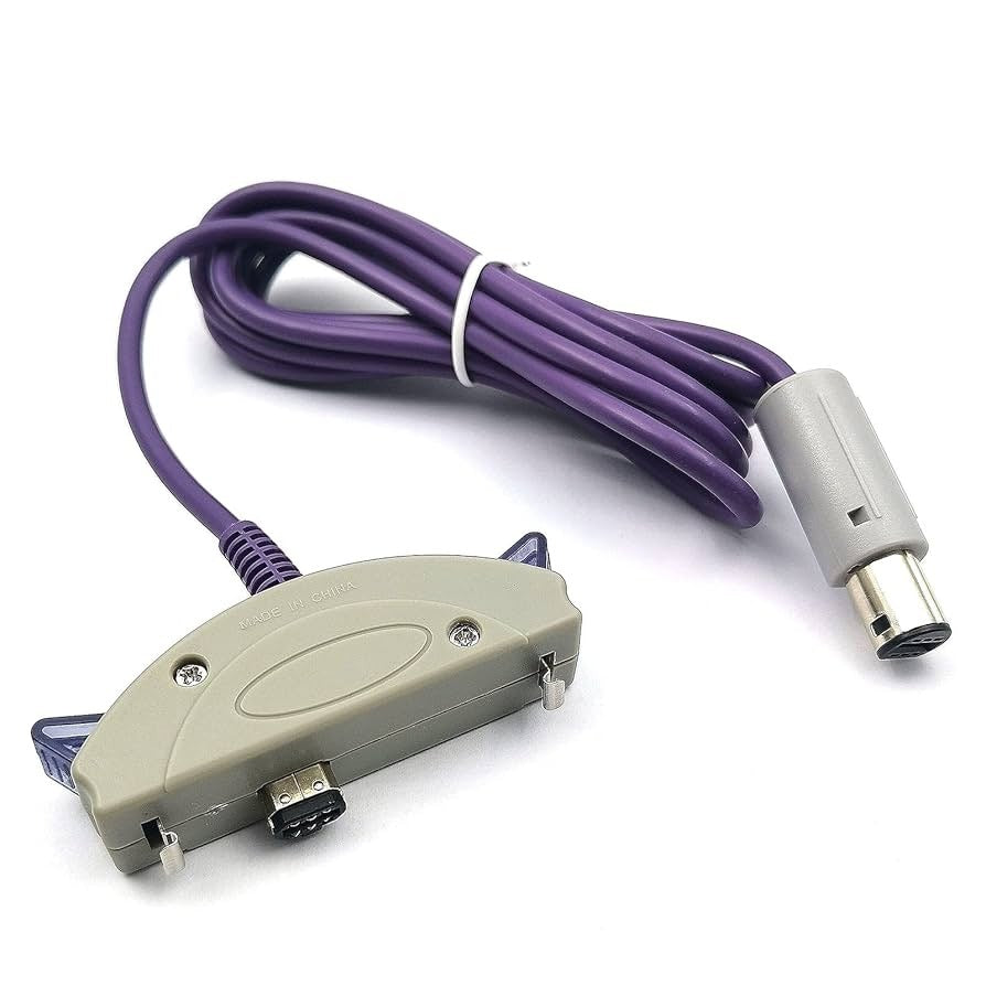 Game Boy Advance to GameCube Link Cable
