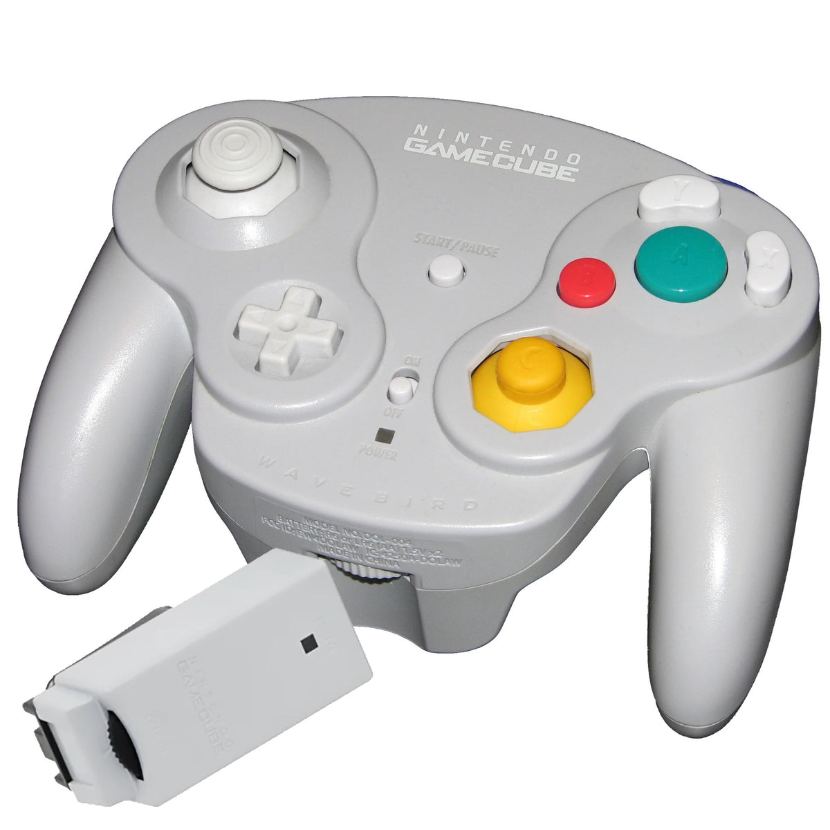 WaveBird Wireless Controller (Silver) DOL-004 - Nintendo GameCube
