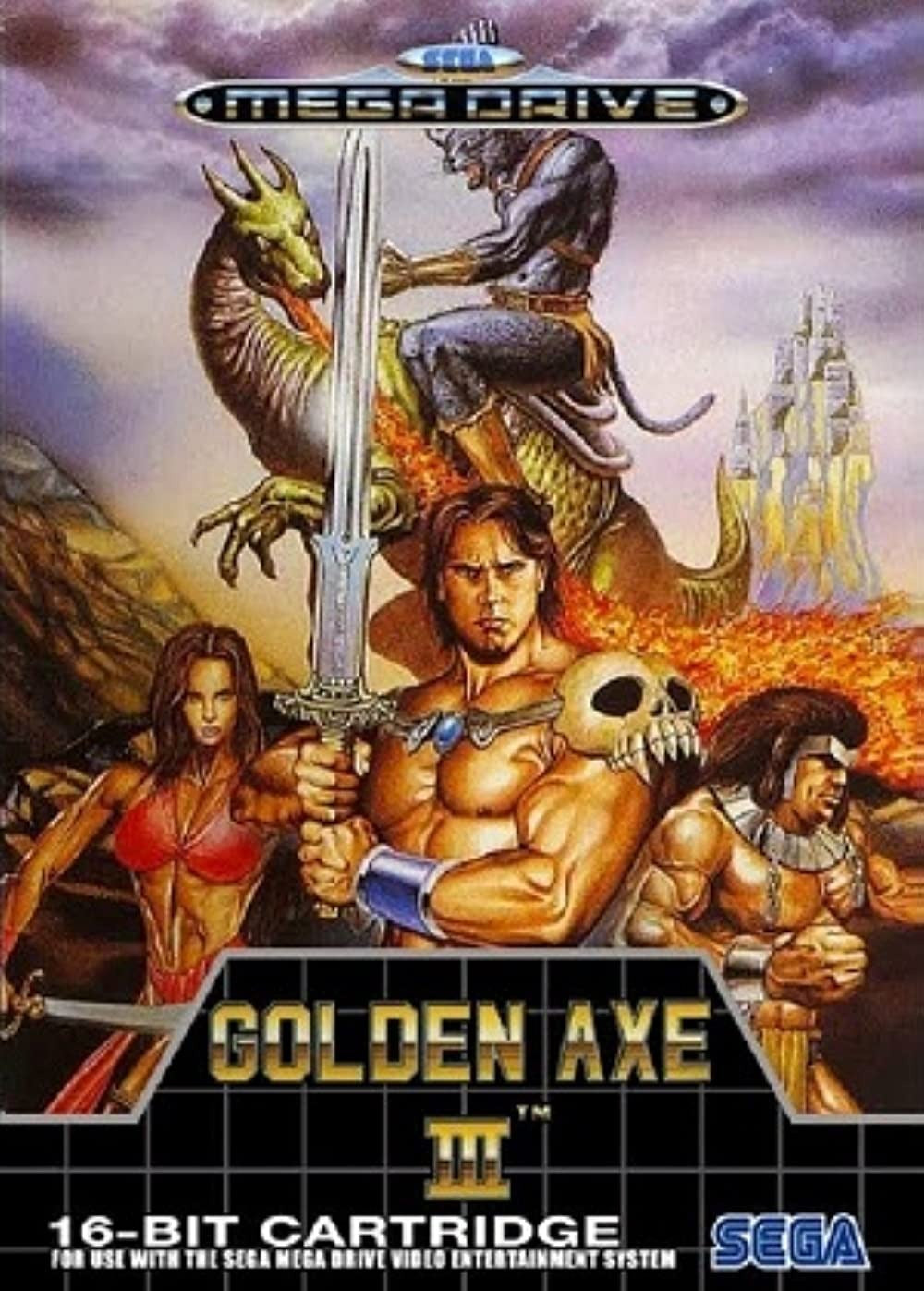 Golden Axe III - Sega Mega Drive
