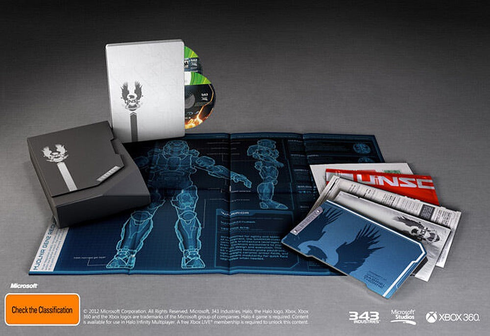 Halo 4 Limited Edition Steelbook - Xbox 360