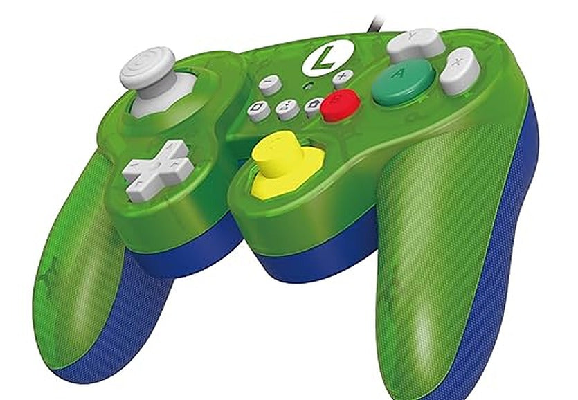 HORI Battle Pad (Luigi) GameCube Style Controller - Nintendo Switch