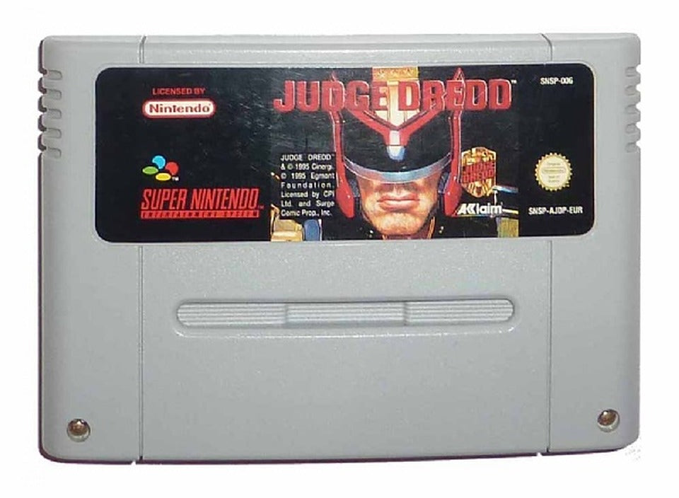 Judge Dredd - Super Nintendo SNES (Cartridge)