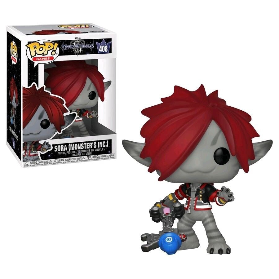 Kingdom Hearts - Sora (Monster's Inc) #408 Pop! Vinyl Figure