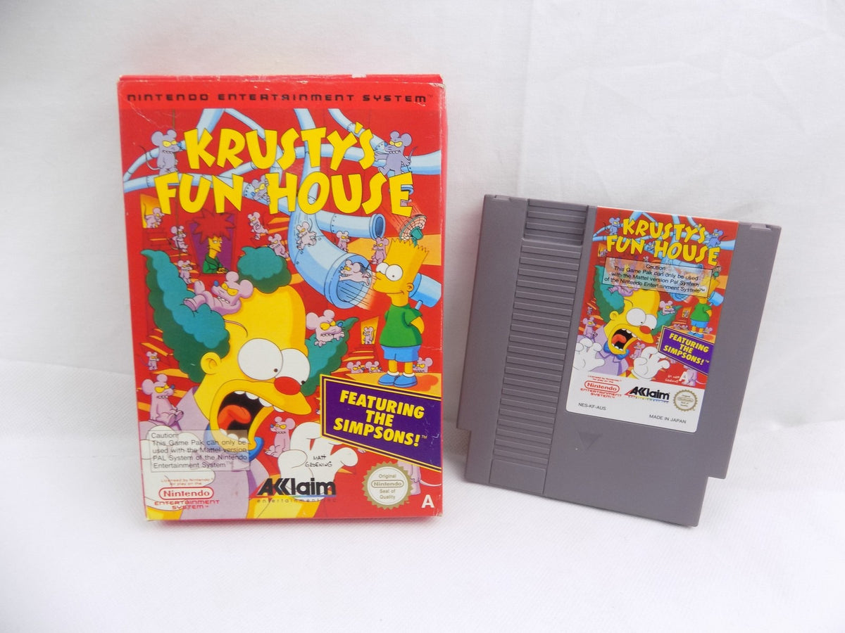 Krusty's Fun House - Nintendo Entertainment System NES (Boxed)
