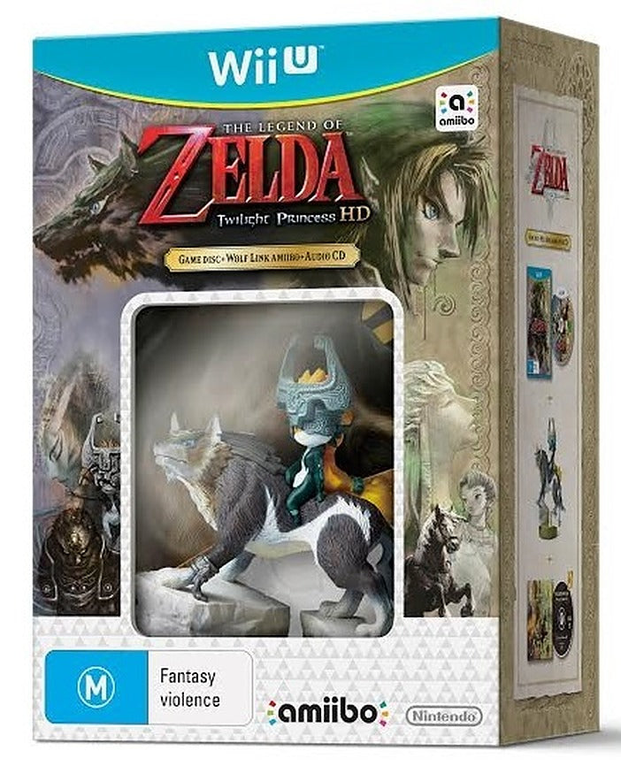 The Legend of Zelda: Twilight Princess HD + Amiibo Bundle - Wii U