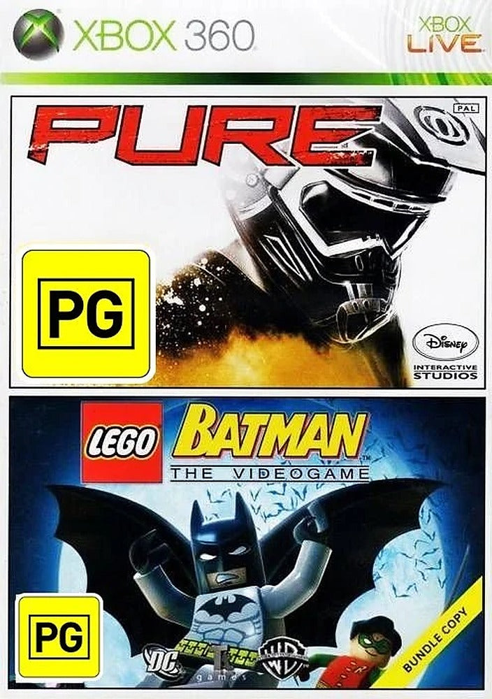 Lego Batman: The Video Game + Pure Double Pack - Xbox 360