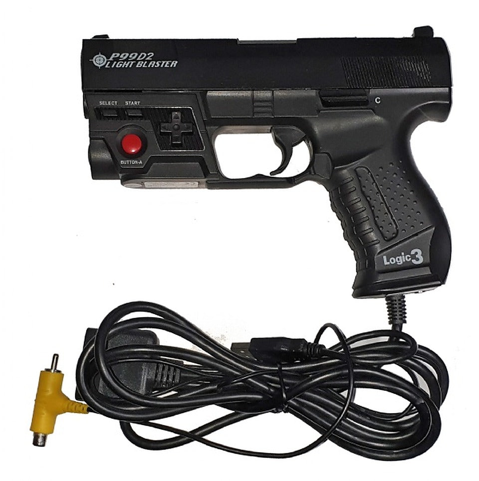 Logic3 P99D2 Light Blaster (Excludes Reload Pedal) - PlayStation 2