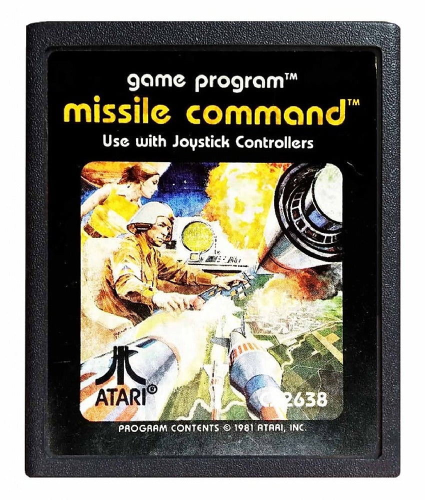 Missile Command - Atari 2600 (Cartridge)