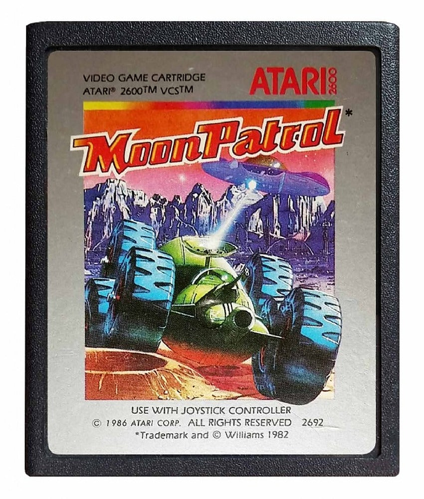 Moon Patrol - Atari 2600 (Cartridge)