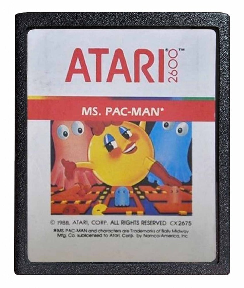Ms. Pac-Man - Atari 2600 (Cartridge)