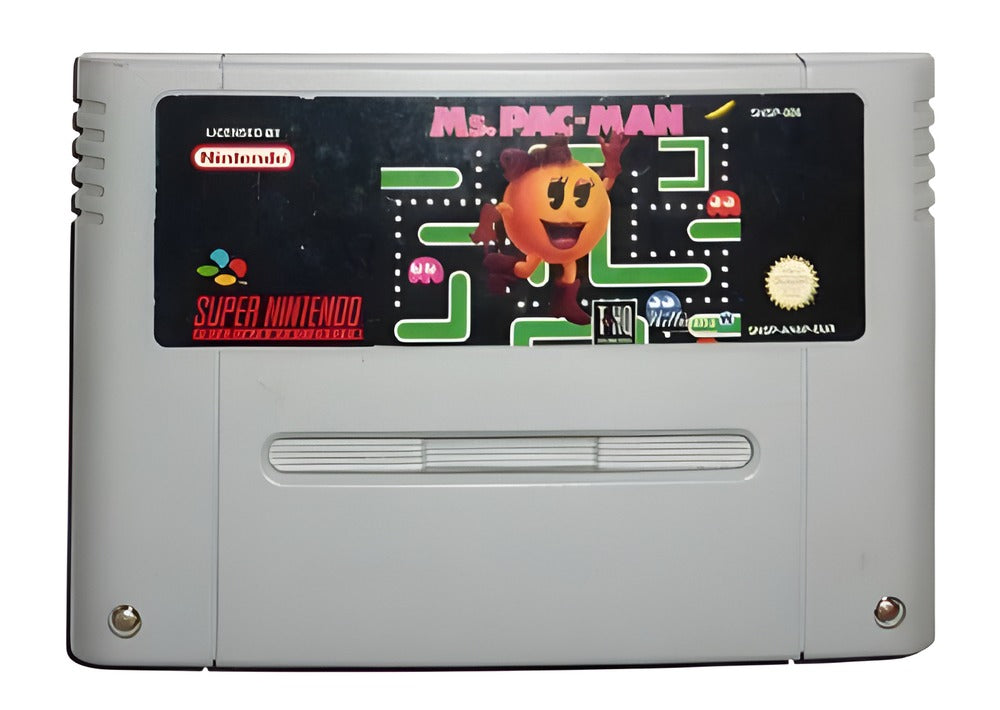 Ms. Pac-Man - SNES (Cartridge)