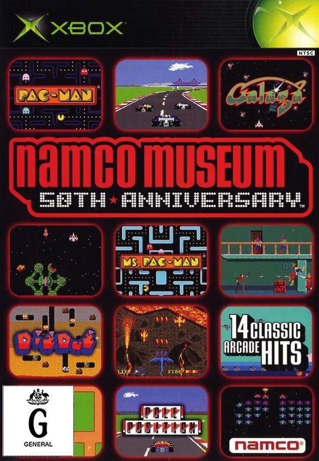 Namco Museum 50th Anniversary - Xbox Original