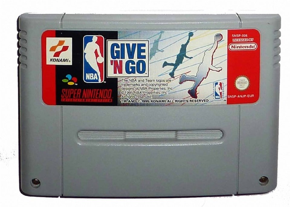 NBA Give 'n Go - SNES (Cartridge)