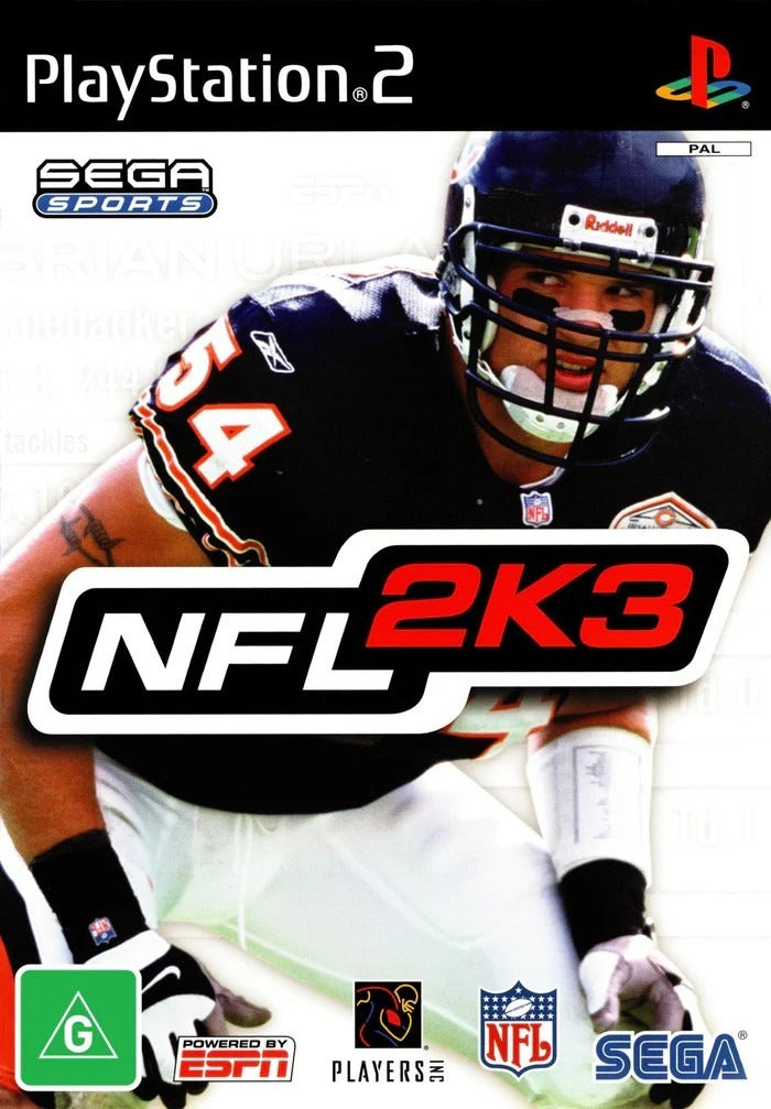 NFL 2K3 - PlayStation 2 PS2