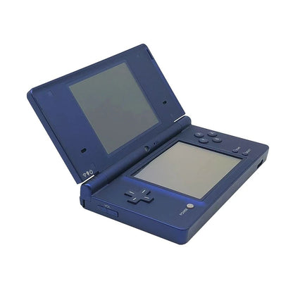 Nintendo DSi Metallic Blue Console in Box Complete Manuals and Charger