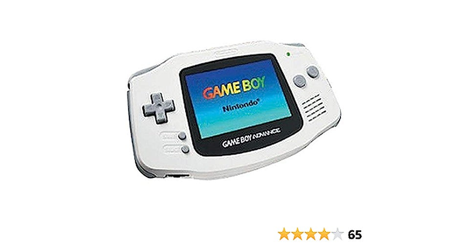 Nintendo Game Boy Advance - White Handheld Console