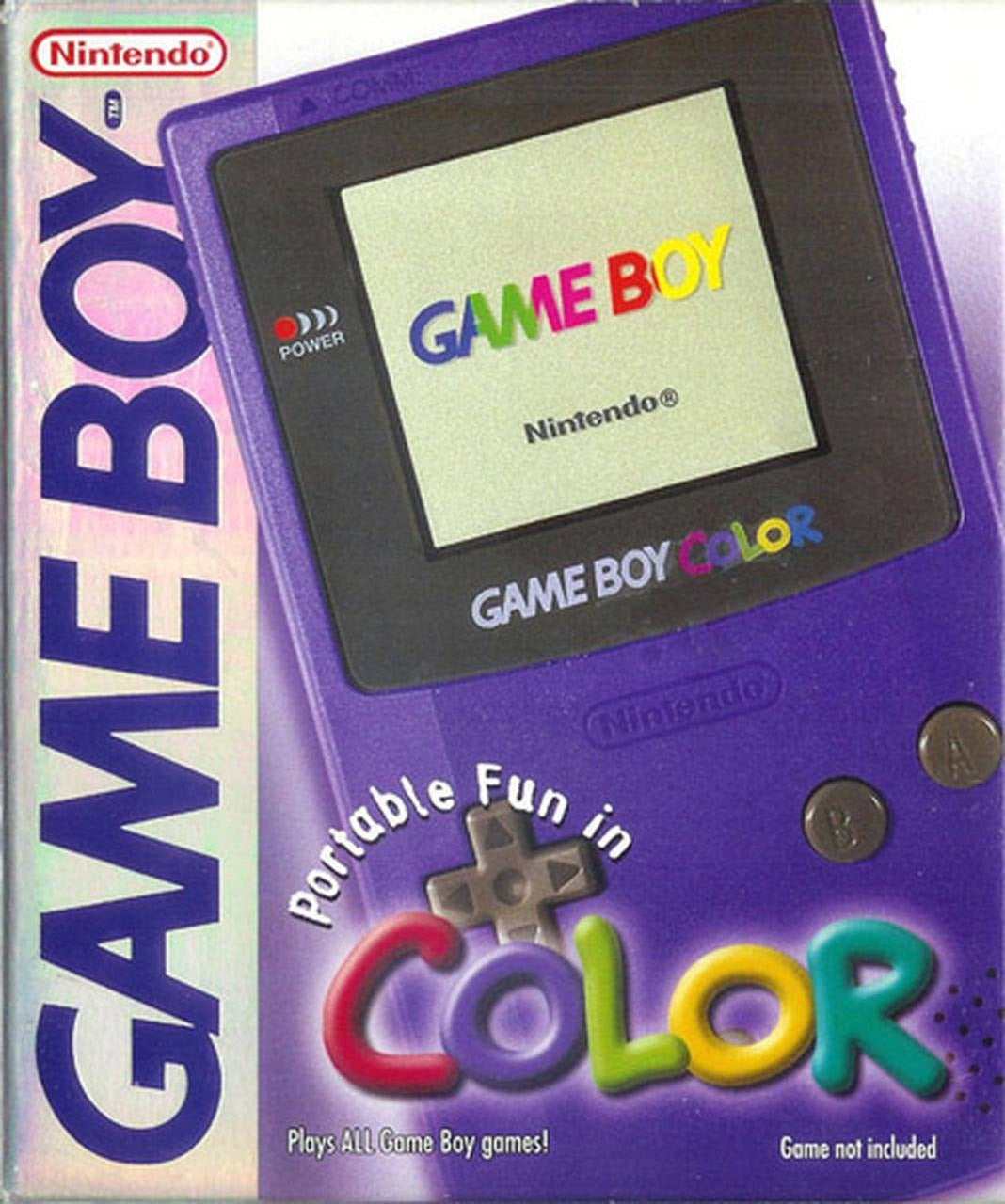 Nintendo Game Boy Color Handheld Console Boxed (Grape - Purple) Game Boy