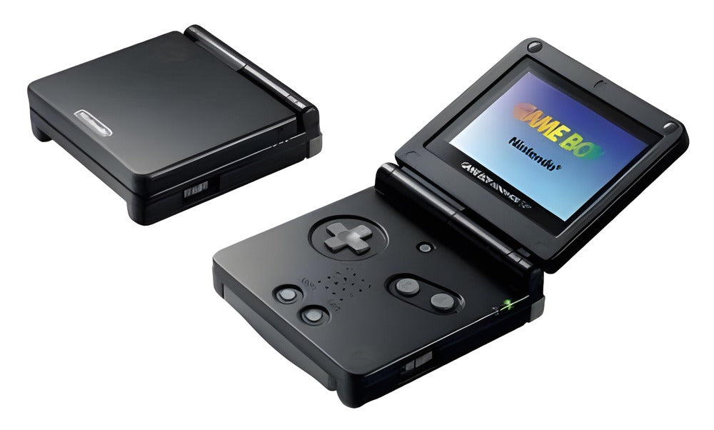 Nintendo Game Boy Advance SP handheld Console Graphite Black