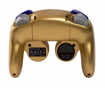 PowerA Wireless GameCube Style Controller for Switch - Gold Metallic