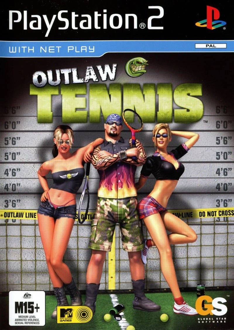 Outlaw Tennis - PlayStation 2 PS2