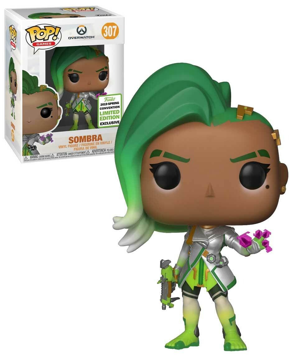 Sombra (Glitch Skin, 2019 Spring Convention Exclusive) Pop! Vinyl Figure