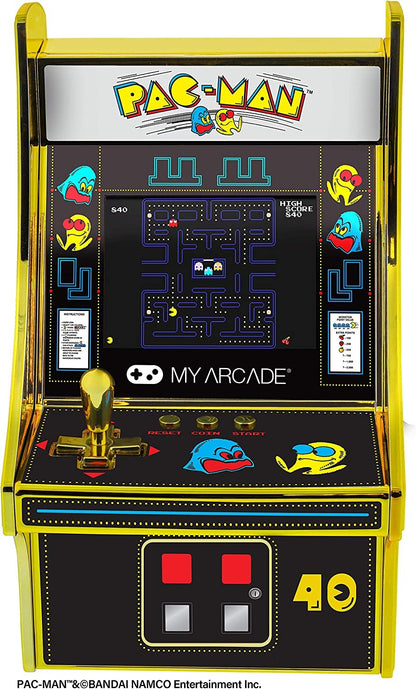 Pac-Man Micro Player 6" Collectible Retro Arcade Machine