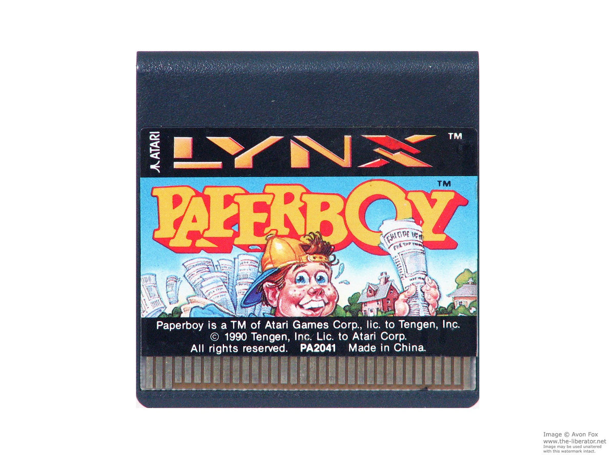 Paperboy - Atari Lynx (Cartridge)