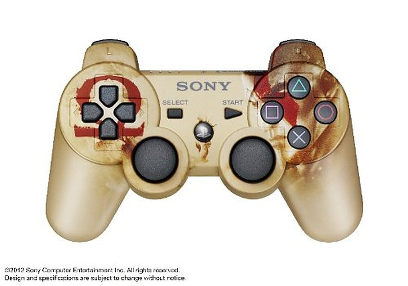 PS3 Wireless Controller DualShock Sixaxis - God of War