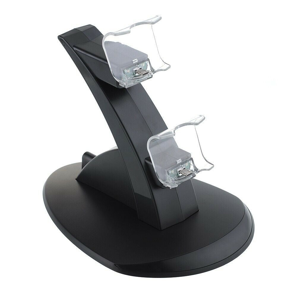 PS4 Controller LED Charger Dock Station - Dual USB
