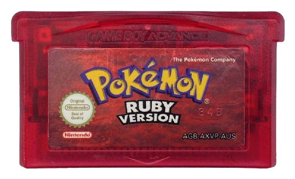 Pokémon Ruby Version - Game Boy Advance (Cartridge)