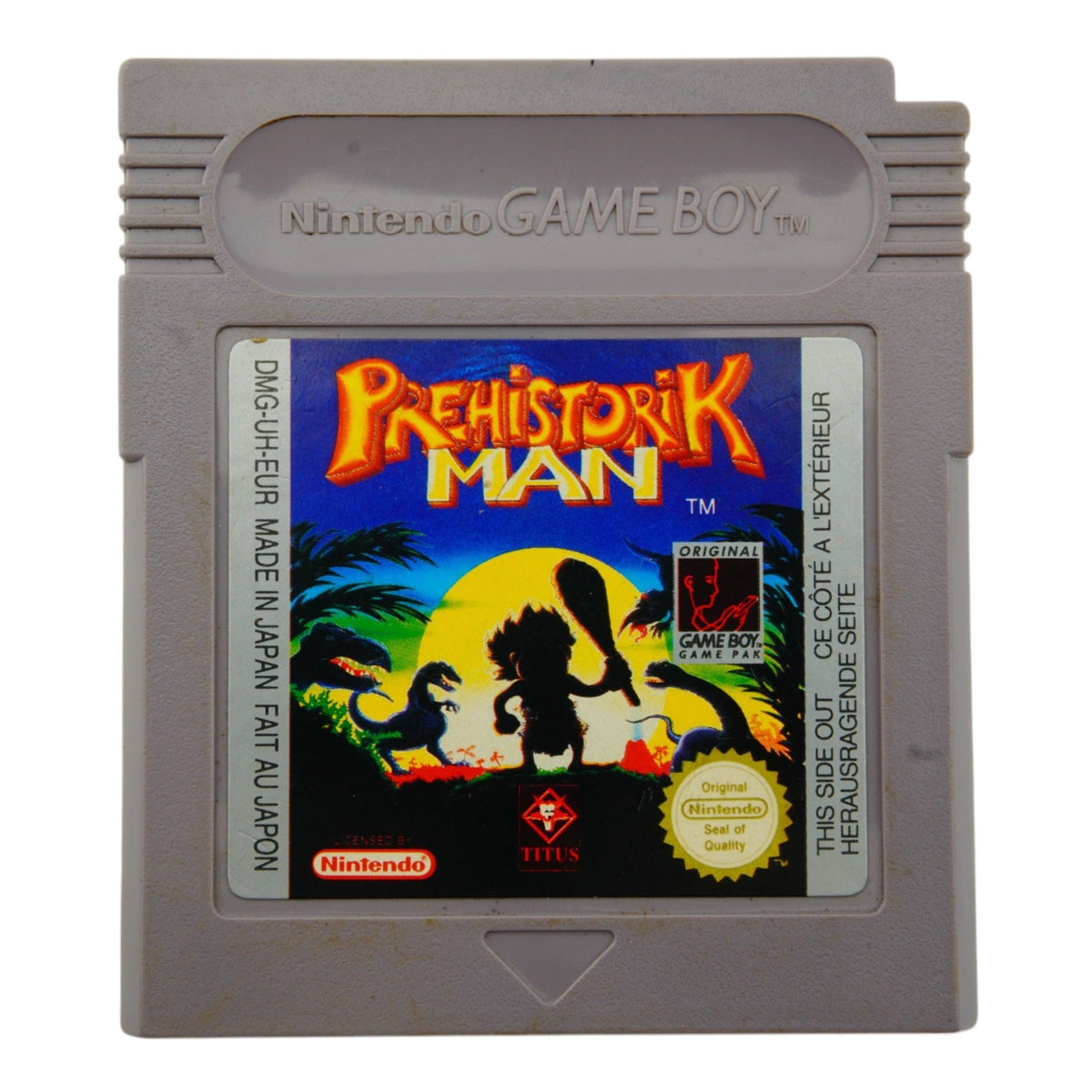 Prehistorik Man - Nintendo Game Boy (Cartridge)