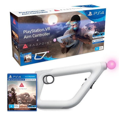 PS VR Aim Controller + Farpoint Game Bundle - PlayStation 4 PS4