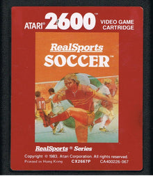 RealSports Soccer - Atari 2600 (Cartridge)