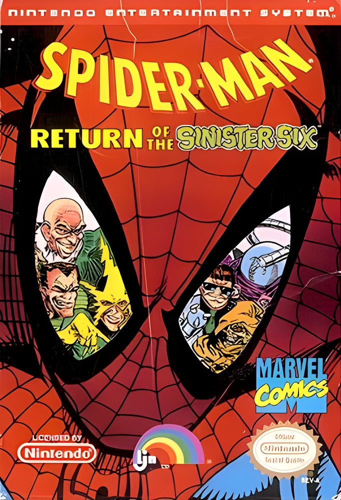 Spider-Man: Return of the Sinister Six - NES (Boxed)