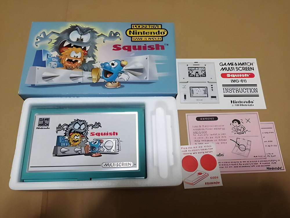 Squish MG-61 Nintendo Game & Watch Multi Screen (Boxed)