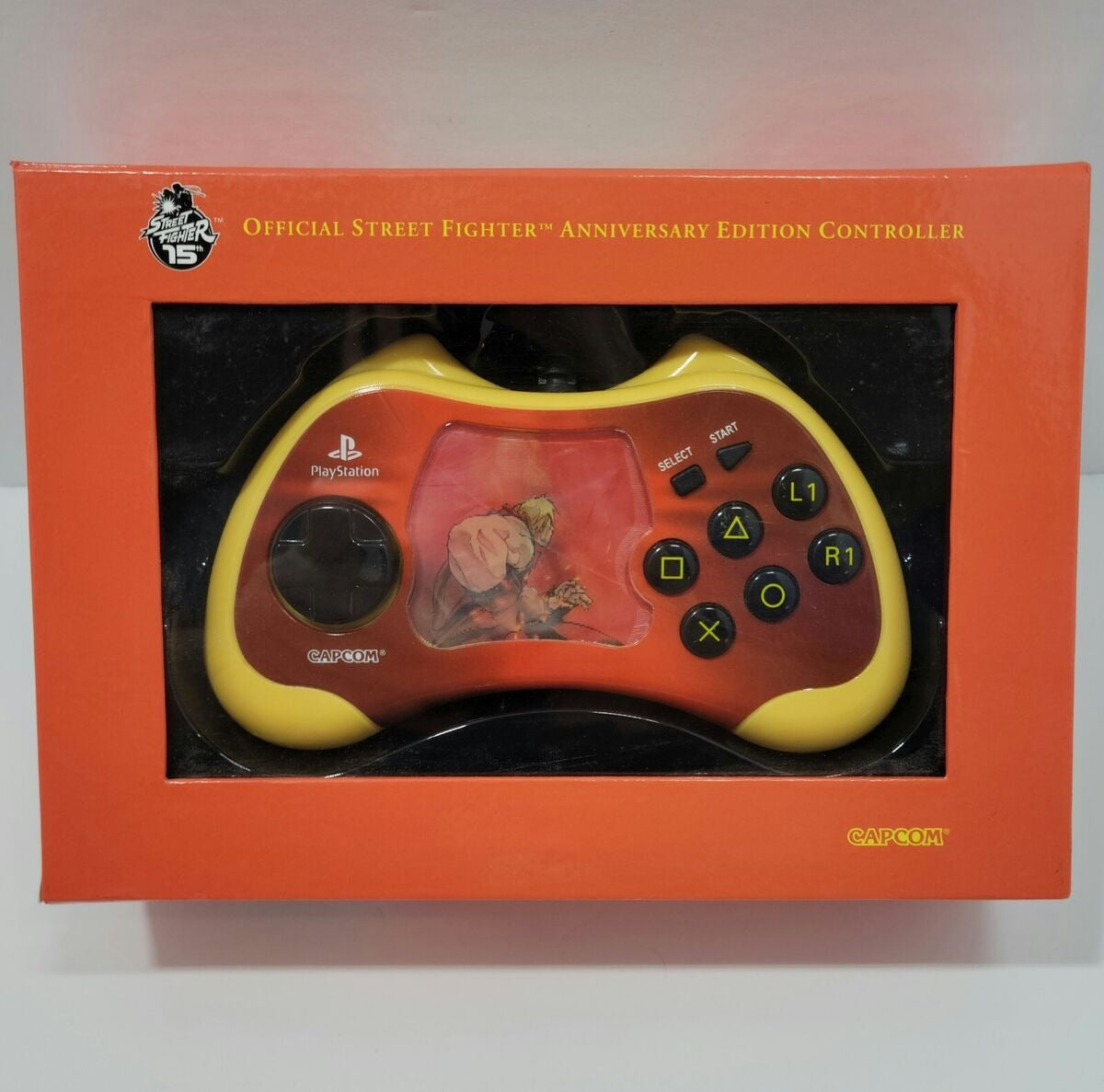 Street Fighter 15th Anniversary Edition Controller - Ken - PlayStation 2