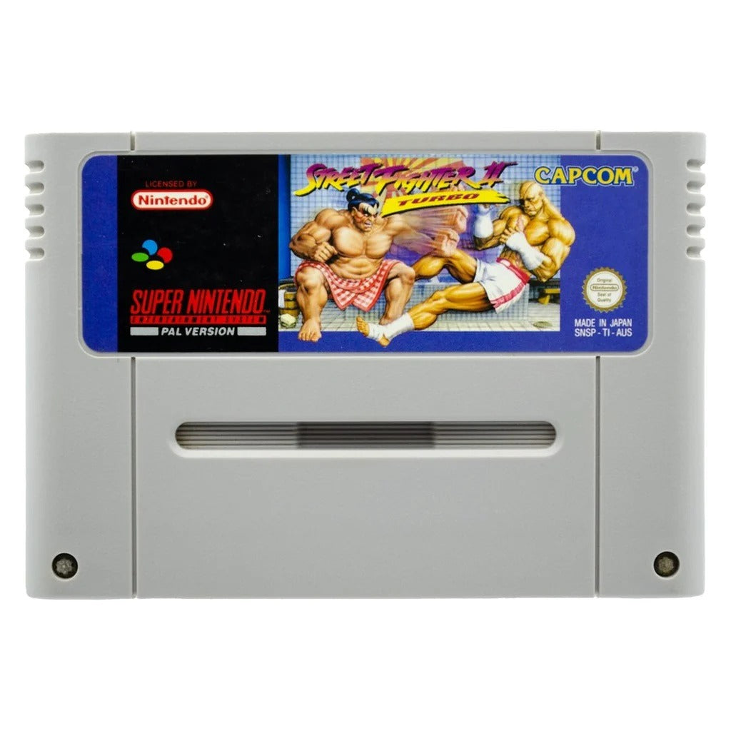 Street Fighter II Turbo - Super Nintendo SNES (Cartridge)