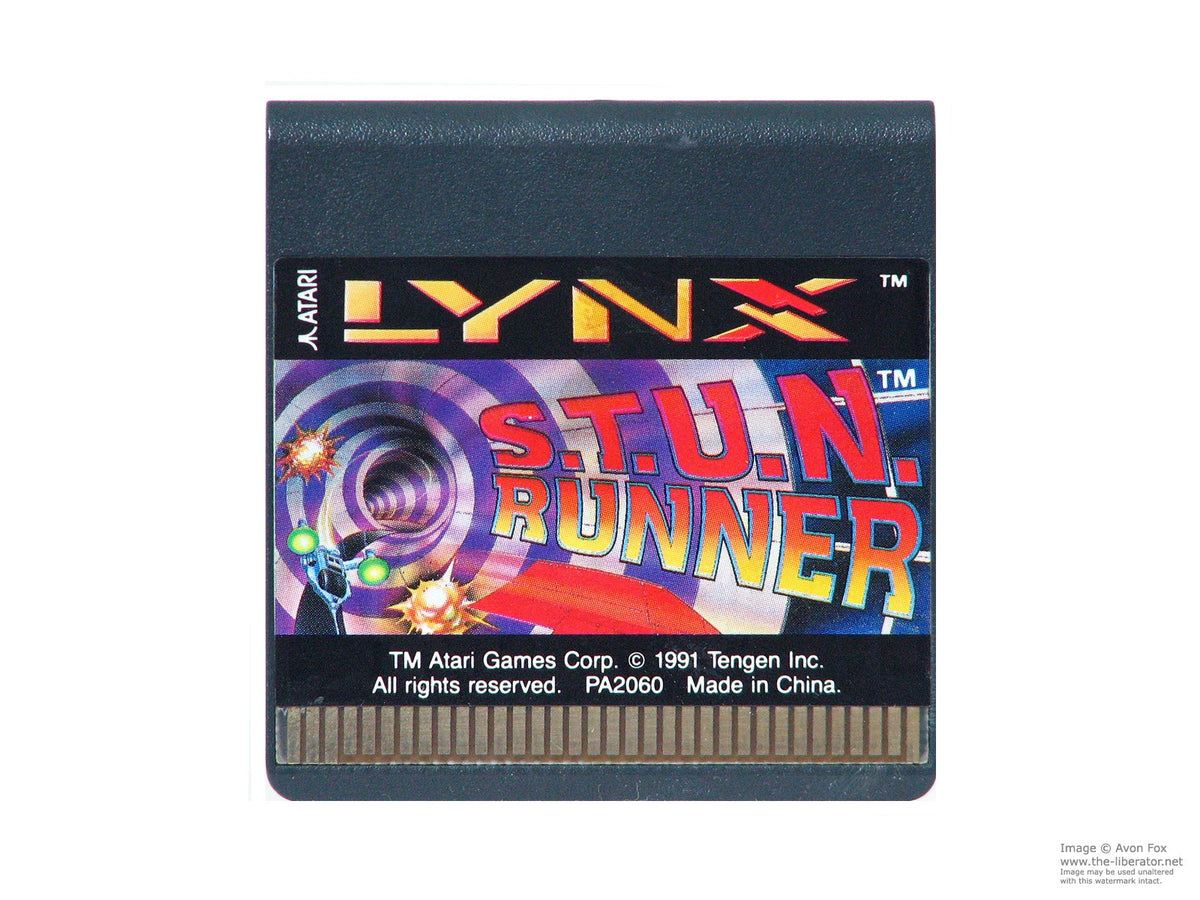 S.T.U.N. Runner - Atari Lynx (Cartridge)