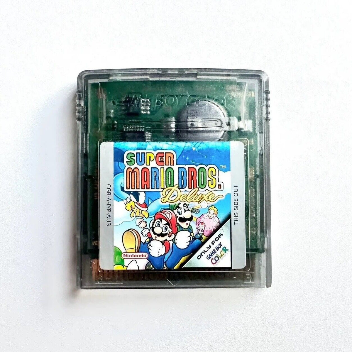 Super Mario Bros. Deluxe - Game Boy Color GBC (Cartridge + Manual)
