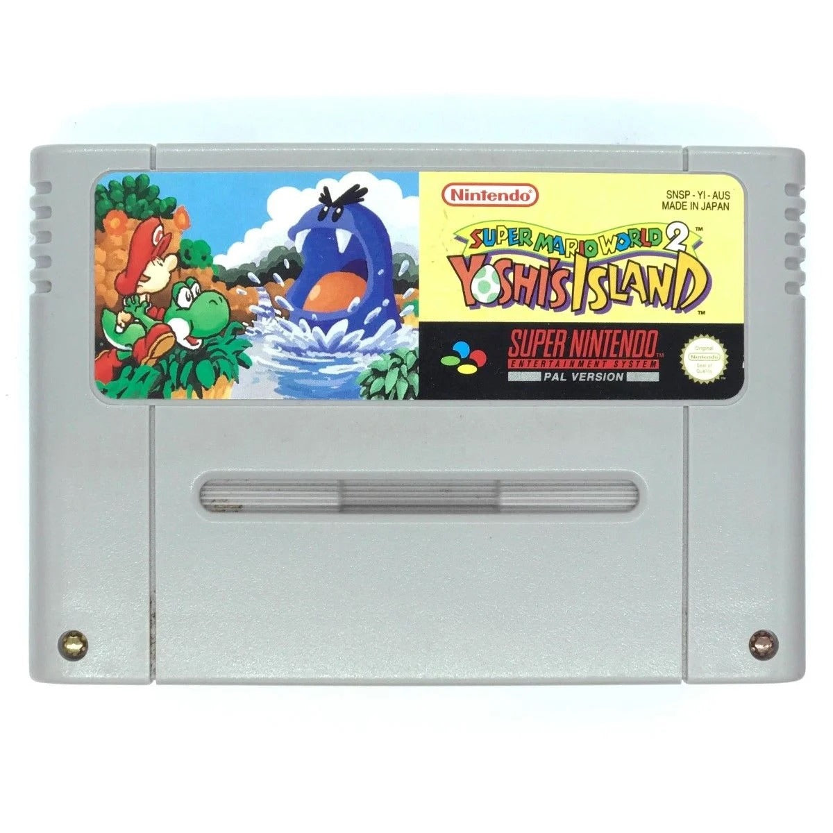 Super Mario World 2: Yoshi's Island - SNES (Cartridge)