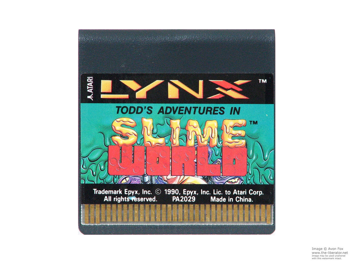 Todd's Adventures in Slime World - Atari Lynx (Cartridge)