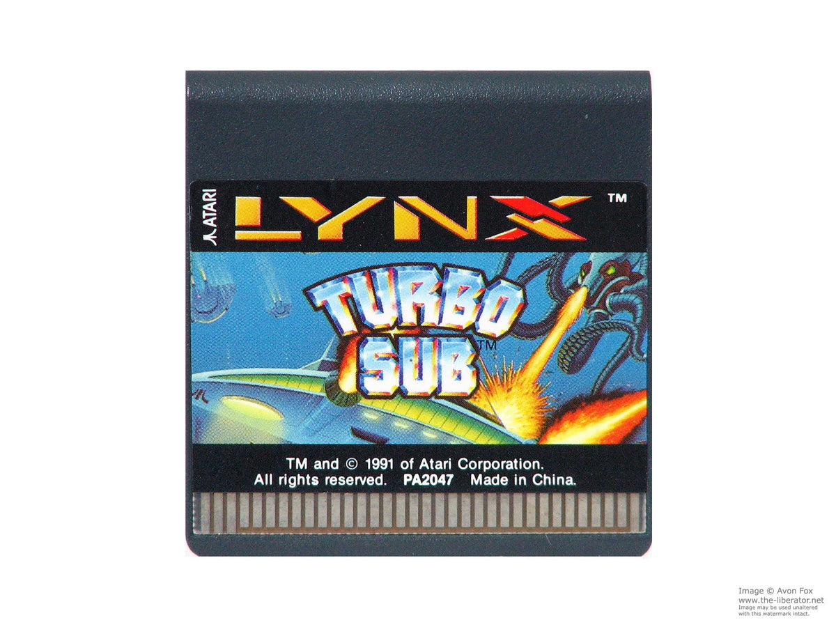 Turbo Sub - Atari Lynx (Cartridge)