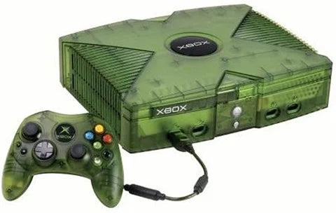 Xbox Halo Original Console + 1 Controller (Clear Green Limited Ed)